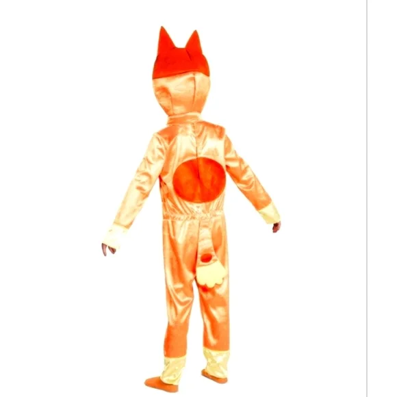 NEW toddler boy girl Bluey main character Bingo Halloween costume size 3t/4t